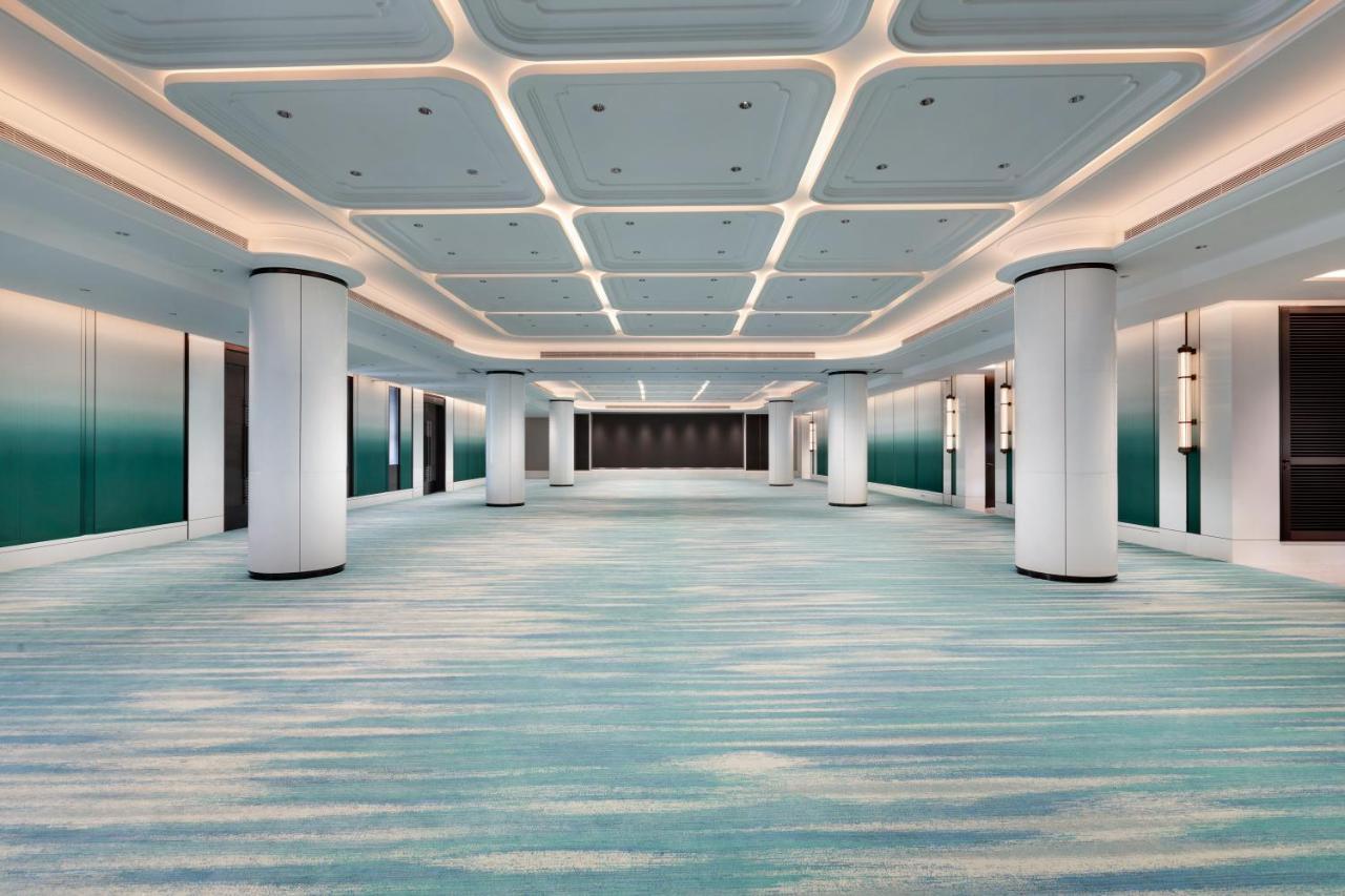 Xiamen International Seaside Hotel -Hotel Corridor Leads To The Stone Exhibition Hall Exterior foto